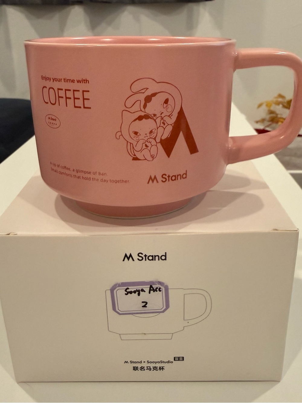 M Stand x Sooya Ceramic Mug